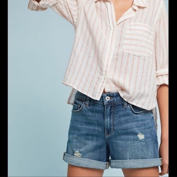 Anthropologie Pilcro and the Letterpress Slim Boyfriend Shorts - Picture 8 of 10